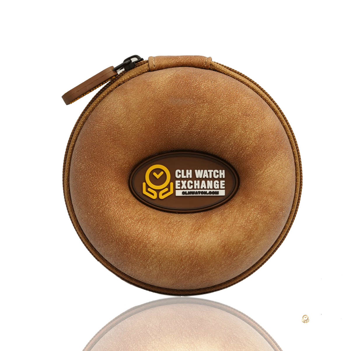Clhwatch 阡濂匯 貝果🥯腕錶收納包 防撞 防潑水 手錶收納盒 便攜盒 隨身收納包 蚌殼腕錶收納